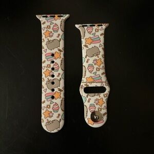 Pusheen birthday rainbow apple watch sport band 38/40/41 mm